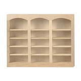 Three Unit Bookcase, Unfinished