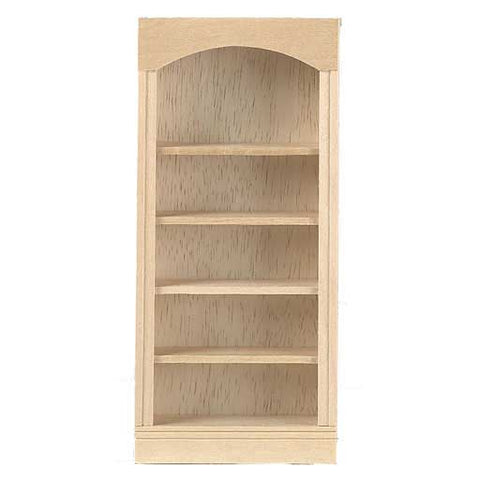 Five Shelf Bookcase, Unfinished