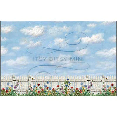 Wallpaper Mural, Picket Fence