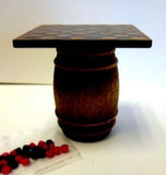 Checker Barrel with Loose Checkers
