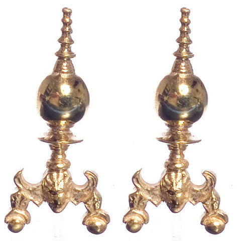 Andirons, Georgian, Bronze, LIMITED STOCK