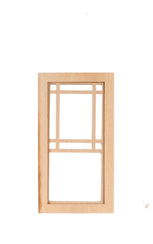 Prairie Style Window with Half Square Design