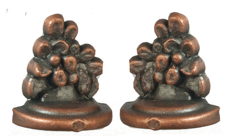 Bookends, Antique Bronze
