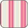 Cotton Fabric, Cherry Stripe