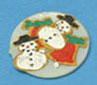 Christmas Cookies on a Plate