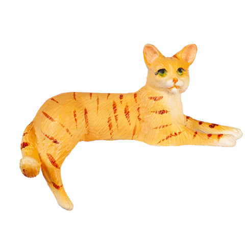 Orange Cat, Back Leg Down