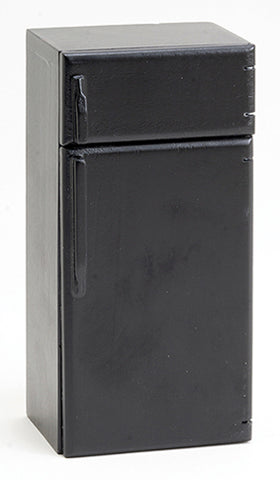 Classic Over Under Refrigerator, Black