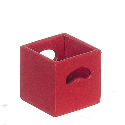 Bin for Modern 9-Shelf Unit, Red