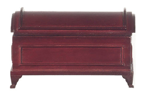 Domed Trunk, Mahogany Finish