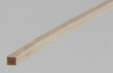 1/16 x 1/16 x 24 inch Maple Stripwood
