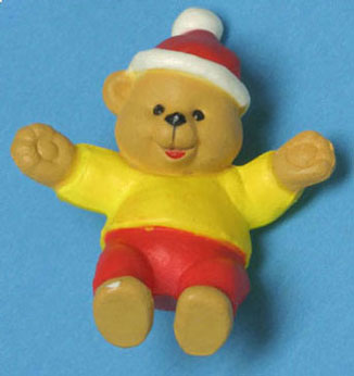 Teddy Bear in Santa Hat