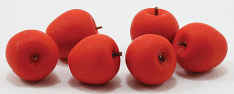 Red Apples, 6 Piece Set
