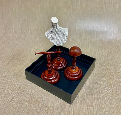 Trio of Sales Counter Display Stands