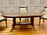Hilton Dining Room by Bespaq, 5pc Set Vintage Walnut, LAST ONE