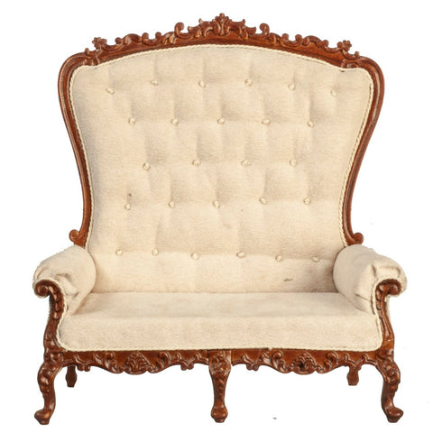 High Back Settle, Baroque Style