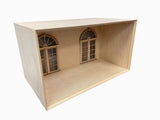 Display Box, Unfinished, Palladian Double Doors