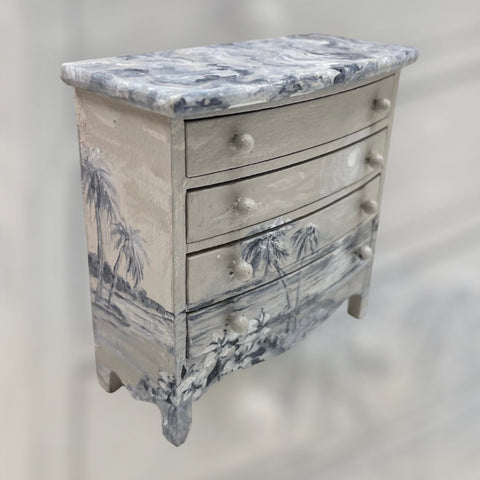 Chest of Drawers with Tropical Island Theme