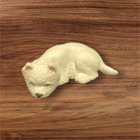 West Highland Terrier, Laying Down by Karl Blindheim