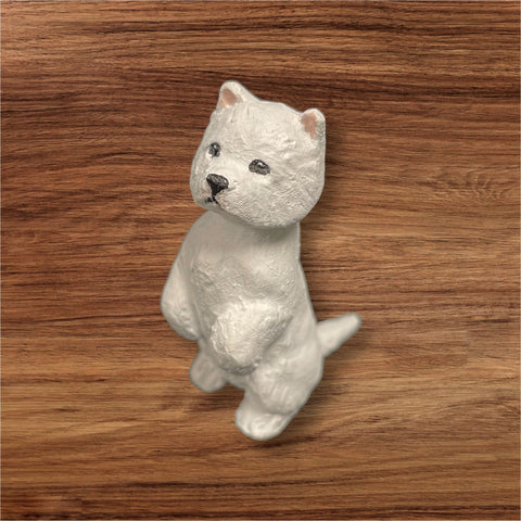 West Highland Terrier, Sitting Pretty by Karl Blindheim
