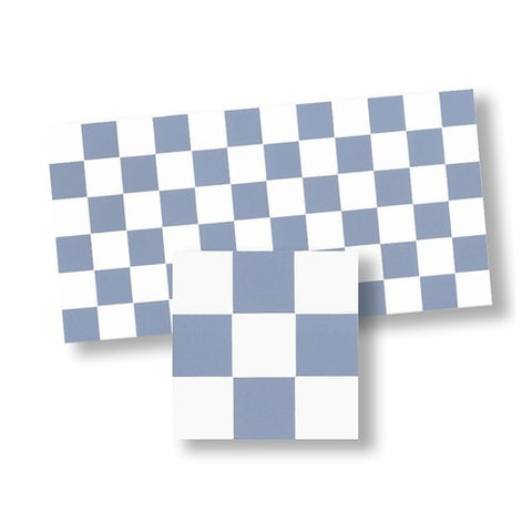 Floor Tile, Blue and White