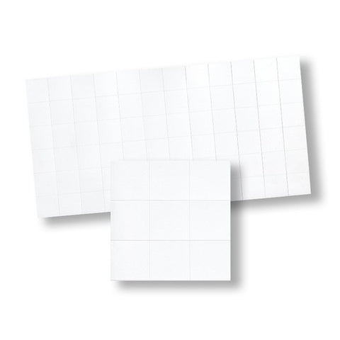 Floor Tile, Gloss White with White Grout