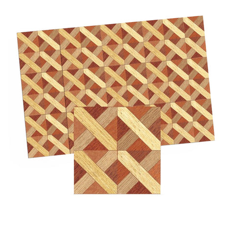 Faux Wood Inlay Floor, Parquet