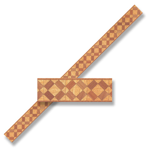 Faux Wood Inlay Floor, Parquet, Border Strip