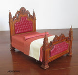 19th Century Gothic Panel Bed SPRING CLEARANCE