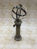 Armillary Globe with Pedestal, Green