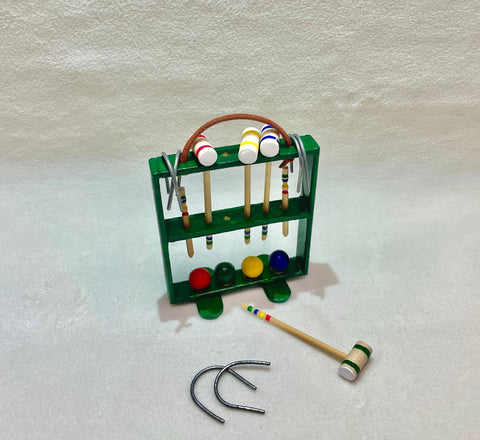 Croquet Set, Green