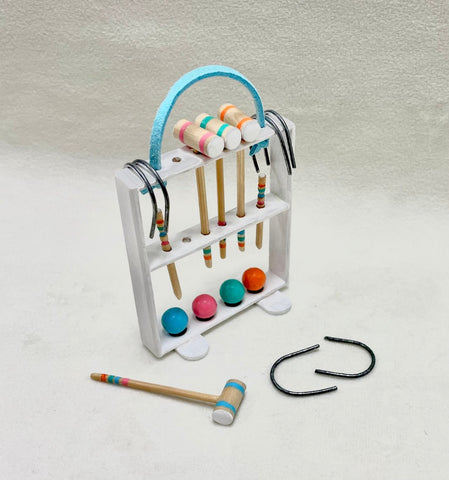 Croquet Set, Blue