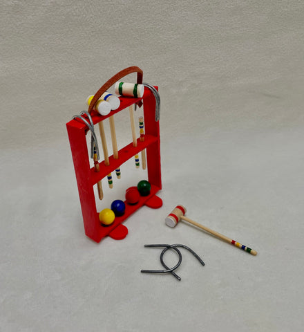 Croquet Set, Red