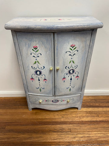 Hand Painted Armoire by Michele Ambrozic