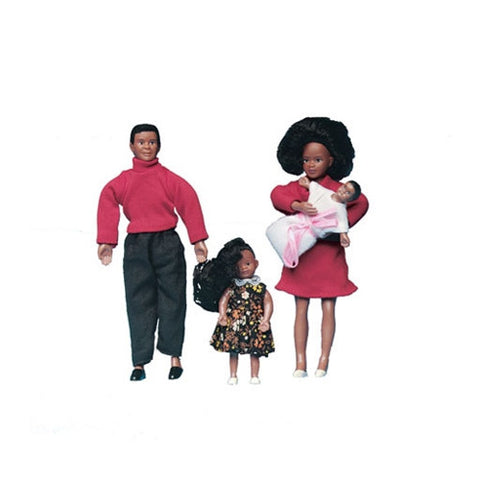 Modern African American Family Dolls