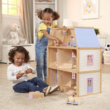 Melissa and Doug Multi Level Dollhouse, Assembled with Furniture *LOCAL PICKUP ONLY*