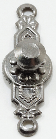 Colonial Door Knobs, Pewter 2PK