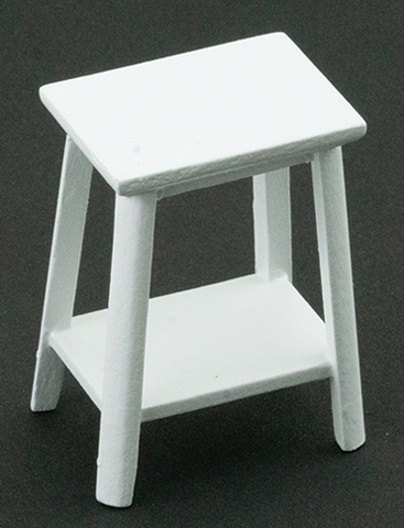 Fern Stand, Medium, White Finish