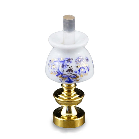 Non Electric Blue Onion Oil Lamp