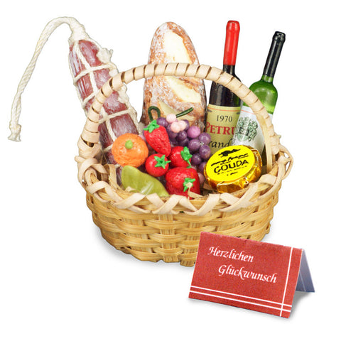 Wine and Cheese Gift Basket