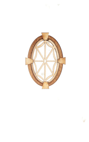 Oval Window, Keystone Trim, Spider Key