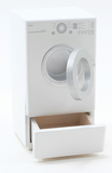 Modern Front Load Dryer, White