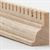 Cornice Crown with Dentil Trim