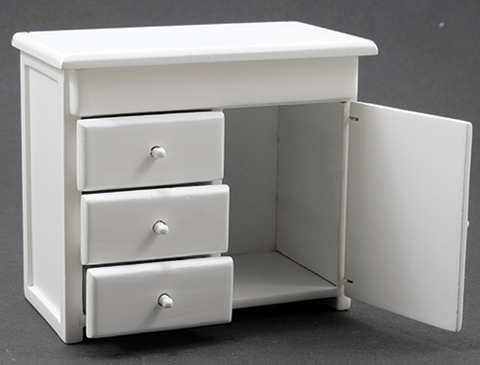 White dresser