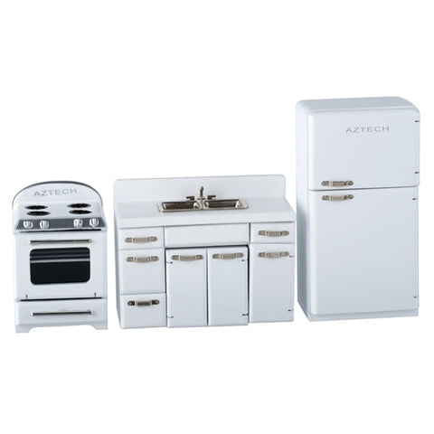 1950's Kitchen Set, White, ON BACKORDER