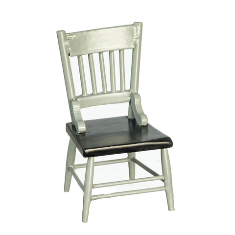 Kitchen Chair, Black and Gray