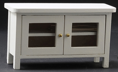 TV Stand, White Finish