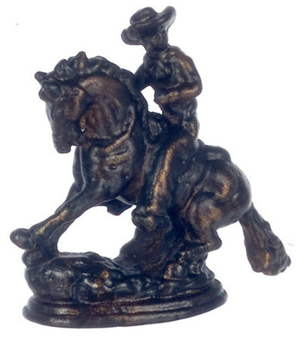Bronze Rodeo Statue