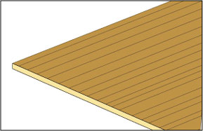 Random Wood Flooring, 24 Inch