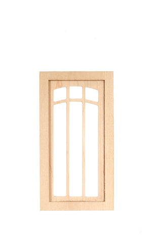Six Light Window with Arched Pane