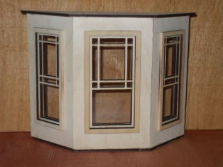 Bay Window with Prairie Style Windows